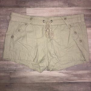 🚫SOLD🚫 Rewind Khaki Linen Shorts